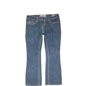 Mek Denim Handcrafted Womens Blue Jeans Chicago Bootcut Size 26/34 Pre-owned